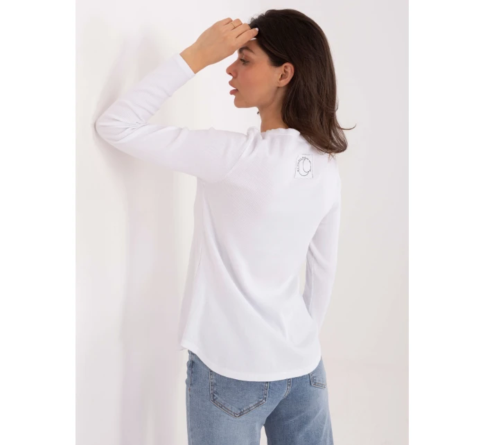 Bluzka BZ biały model 21776401 - FPrice Bluzka BZ biały model 21776401 - FPrice