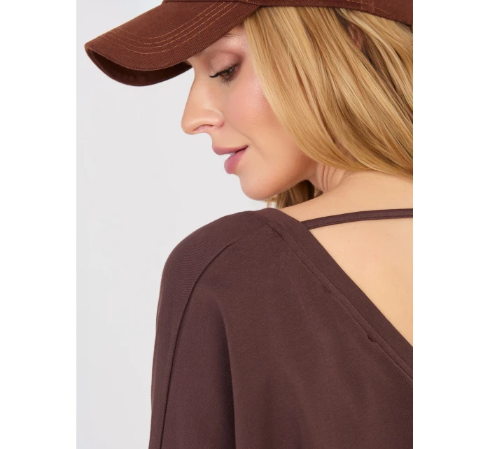 Blúzka RV BZ A1192.71 tmavohnedá