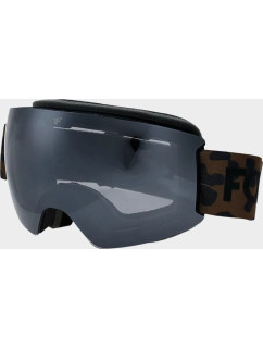 Dámske snowboardové okuliare 4FAW22AGOGF015 hnedé