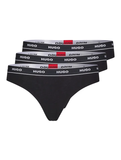 BOSS Dámská tanga 3Pack Stripe model 20946418 - Hugo