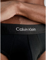 Pánske nohavičky Slipy Embossed Icon 000NB3298A UB1 Black - Calvin Klein