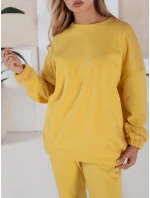Dámska tepláková súprava ARIELLA PREMIUM žltá FashionStreet AY0734