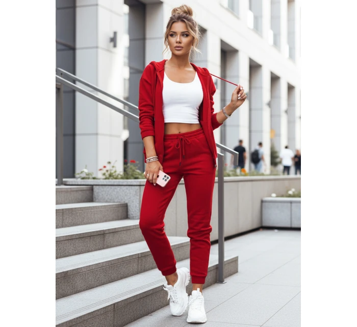 Komplet damski PREMIUM czerwony model 22011474 - FashionStreet