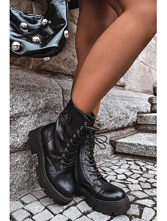 Dámské zimní workery černé model 22360490 - Boto