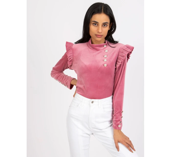 Halenka DHJ BZ model 17363086 tmavě růžová - FPrice Halenka DHJ BZ model 17363086 tmavě růžová - FPrice