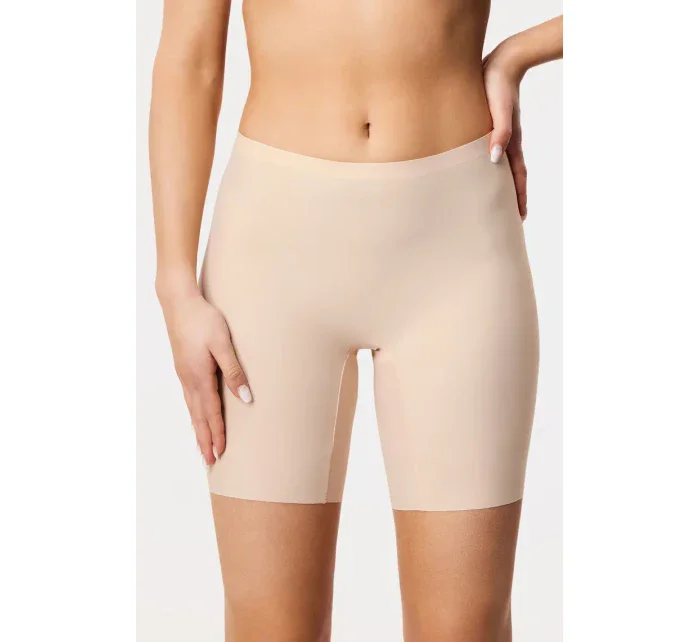 Stahovací kalhotky s nohavičkou Bermudy Comfort tělová - Julimex