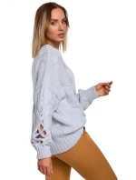 Dámsky sveter M539 fuchsiová - Moe