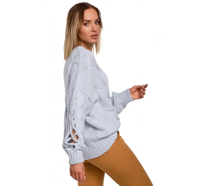 Dámsky sveter M539 fuchsiová - Moe