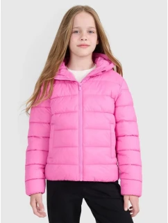 Dívčí péřová bunda se syntetickou výplní model 21814855 - 4F
