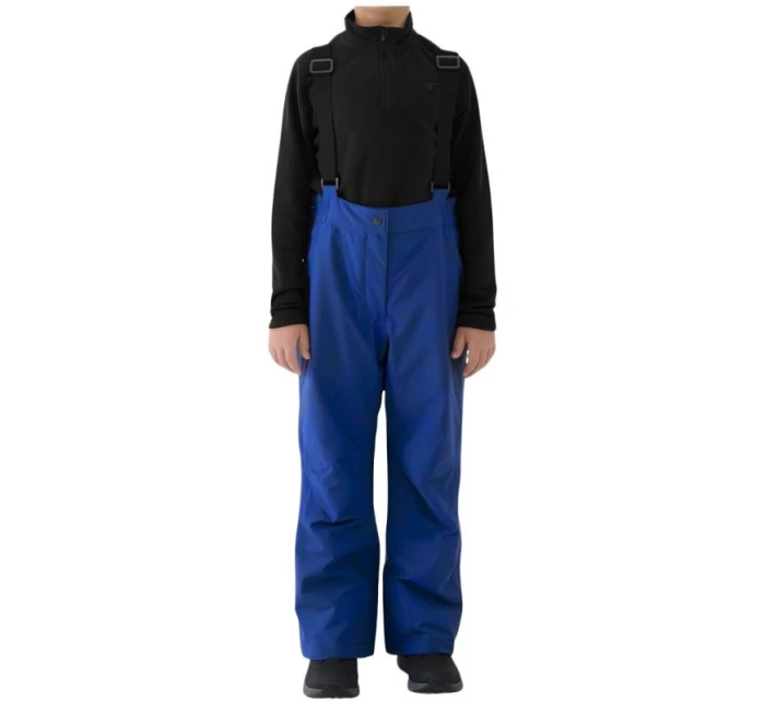 Chlapčenské lyžiarske nohavice 4F FNK M0949 cobalt 4FJWAW25TFTRM0949 36S