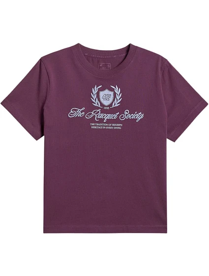 Dámské tričko  vínové WSS26TTSH 60S model 22143649 - 4F