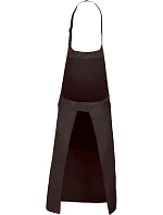 Kariban K 890 Zástera s náprsenkou „Sommelier“ 20.K890 čokoládová