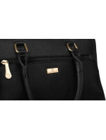 Dámske kabelky [DH] PU PTN bag CP205468 Black black