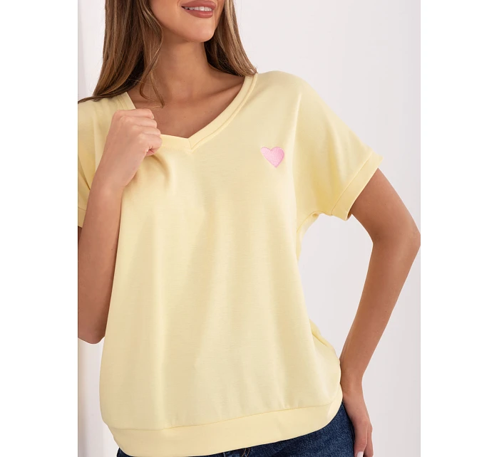 Blúzka RV BZ A1259.01P svetložltá