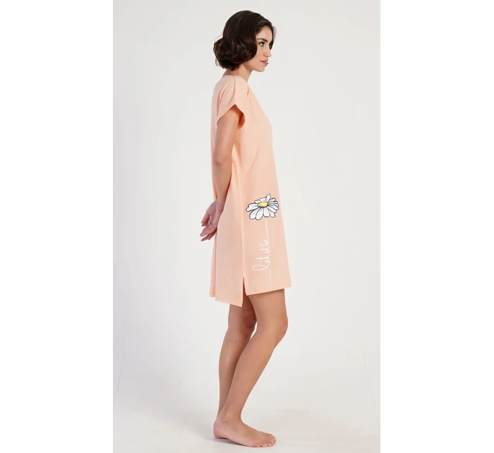 Dámska nočná košeľa s krátkym rukávom Matylda