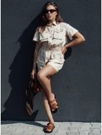 Béžový overal BROST FashionStreet EY2538