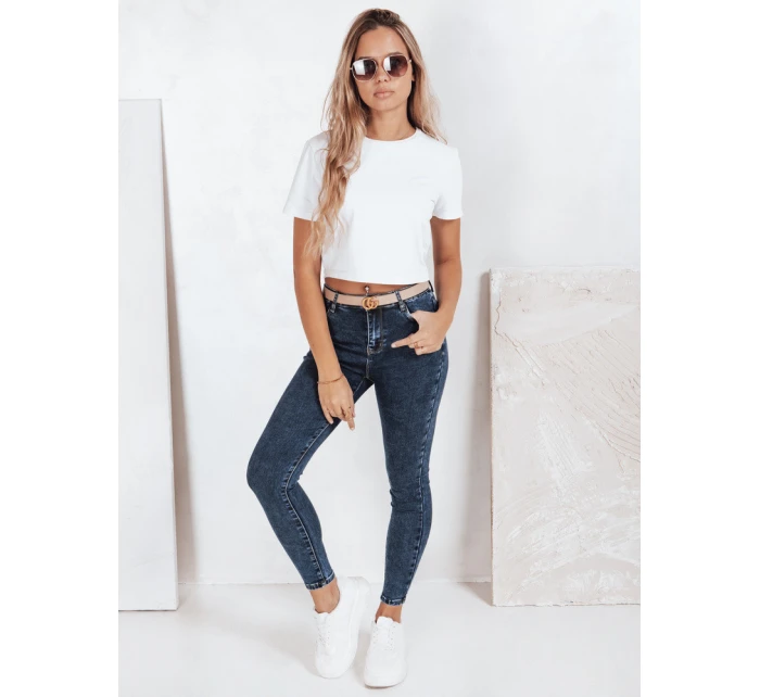 Dámské push up džíny tmavě modré Dstreet model 21992628 - FashionStreet Dámské push up džíny tmavě modré Dstreet model 21992628 - FashionStreet