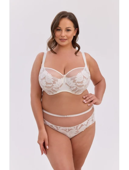 Gaia GFP 1134 Keto S-4XL Ecru-Mokka nohavičky Gaia GFP 1134 Keto S-4XL Ecru-Mokka nohavičky