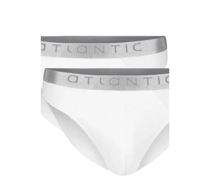 Pánske nohavičky 2 pack 013 white - Atlantic