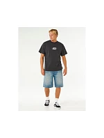 Pánské tričko RIP CURL Medina Inner Vision Spray Tee, černé Pánské tričko RIP CURL Medina Inner Vision Spray Tee, černé