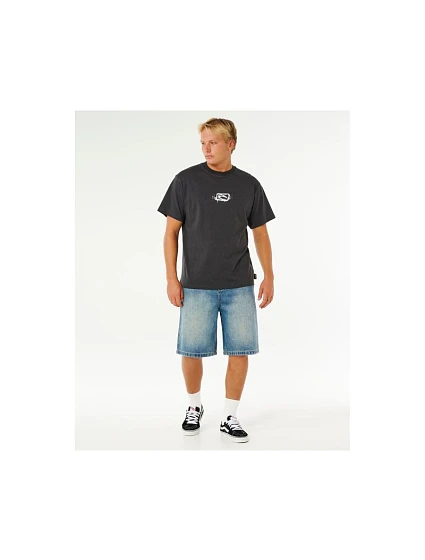 Koszulka męska Vision Spray Tee czarna model 22245184 - Rip Curl Koszulka męska Vision Spray Tee czarna model 22245184 - Rip Curl