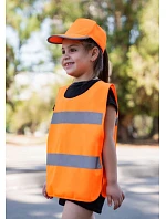 – Dětské pončo s 76. orange model 22441095 - Korntex – Dětské pončo s 76. orange model 22441095 - Korntex