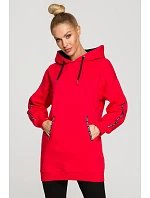 Dámska mikina M696 červená - Made Of Emotion