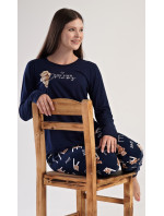 Dámské pyžamo dlouhé model 18977179 - Vienetta Secret