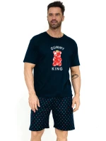 Pyžamo King kr/r S2XL pánské model 21881574 - Cornette Pyžamo King kr/r S2XL pánské model 21881574 - Cornette