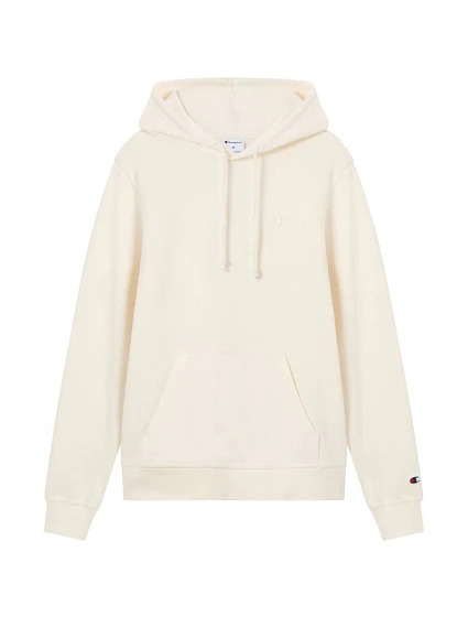 Pánská mikina Hoodie Sweatshirt cream pánské model 22160713 - CHAMPION Pánská mikina Hoodie Sweatshirt cream pánské model 22160713 - CHAMPION