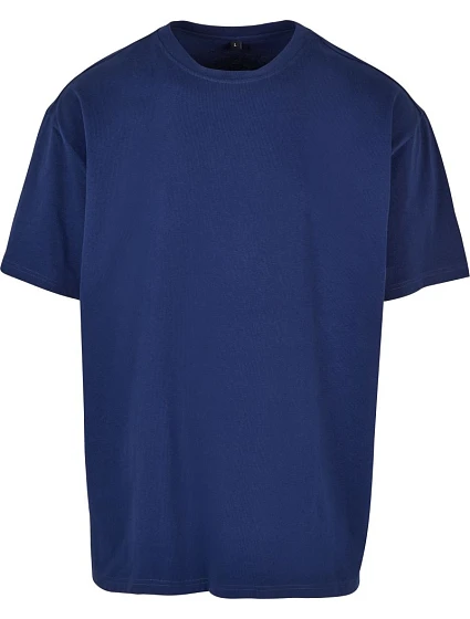 Build your Brand BY 102 Oversize tričko z hrubej bavlny 56.0102 tmavomodré Build your Brand BY 102 Oversize tričko z hrubej bavlny 56.0102 tmavomodré