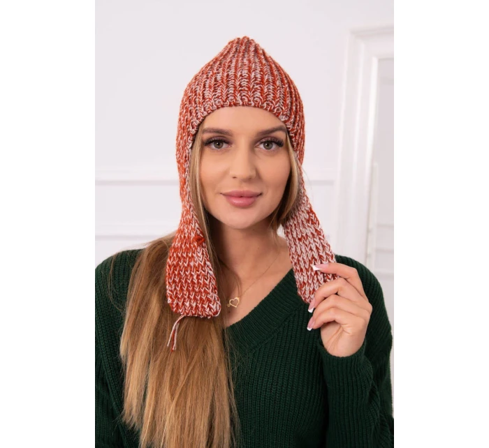 Dámska klapka na uši Jana K314 červená