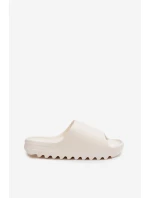 Dámské pantofle na platformě Ecru Olyria Dámské pantofle na platformě Ecru Olyria