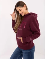 Bluza model 21236021 bordowy - FPrice