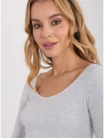 Blúzka WT BZ A1247.25 svetlosivá