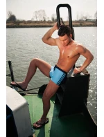 Plavky Verso Mare v modrej a tmavomodrej farbe - Alpha Male