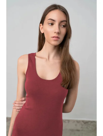 Jednoduché šaty bez rukávov 70030 - Vamp