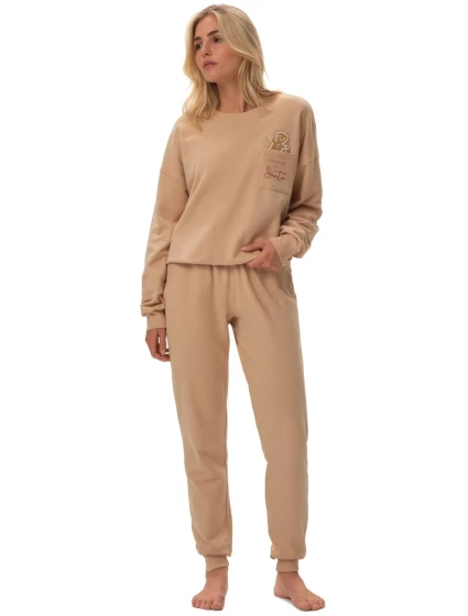 Dámske pyžamo 41899 Fawn - HENDERSON