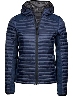 Tee Jays TJ 9611 Dámska outdoorová bunda Crossover 18.9611 tmavomodrá/tmavomodrá melírovaná