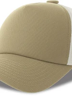 Atlantis Headwear Record-S 5-panelová truckerová čiapka 33.0263 khaki
