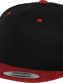 6 panelová Snapback kšiltovka black/red model 22482384 - Flexfit