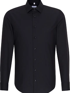 Shirt Slim LSL Košile s dlouhým rukávem model 22501245 black - Seidensticker