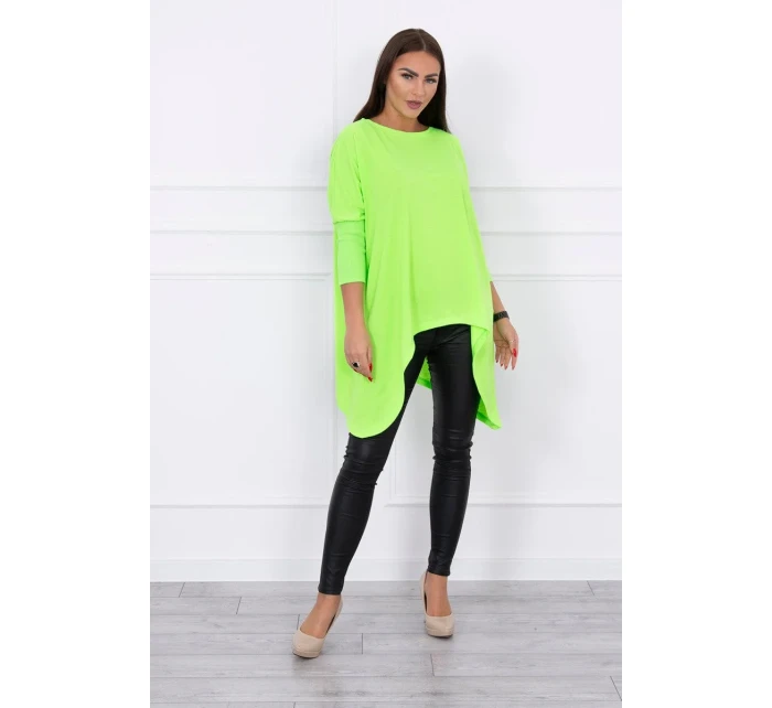 Oversize blúzka neónovo zelená Oversize blúzka neónovo zelená