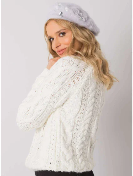 Dámská čepice model 16738553 1 světle fialová - FPrice