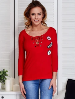 Blúzka CZ BZ 1415.04 červená