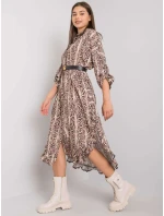 Šaty TW SK BI 32556 1.62P čierna a béžová