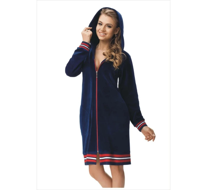 Dámsky župan FR-239 Tmavo modrý - Dorota Dámsky župan FR-239 Tmavo modrý - Dorota