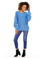 Sveter s netopierími rukávmi model 94499 PeeKaBoo