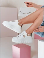 Dámske tenisky na platforme KITNOT beige Dstreet ZY0921