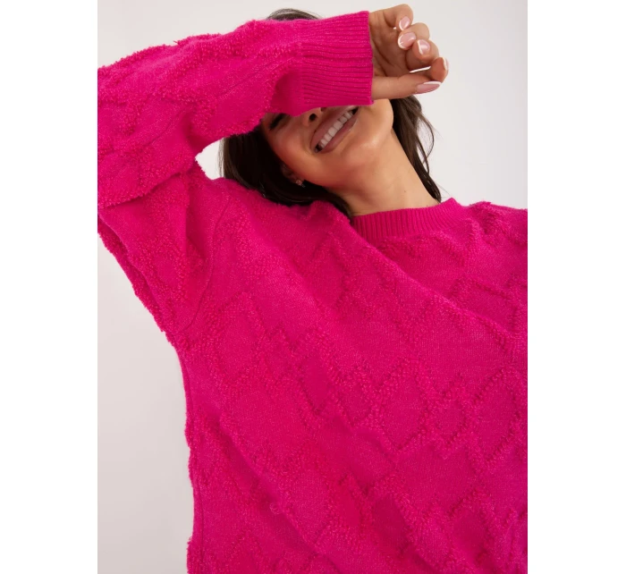 Sveter AT SW 2361.61 fuchsiový